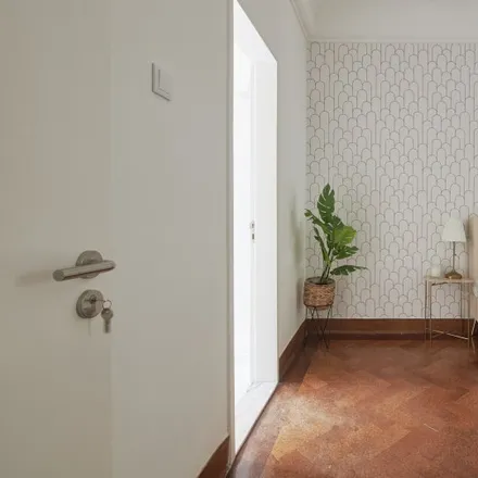 Rent this 7 bed room on Rua Pinheiro Chagas 27 in 1050-174 Lisbon, Portugal