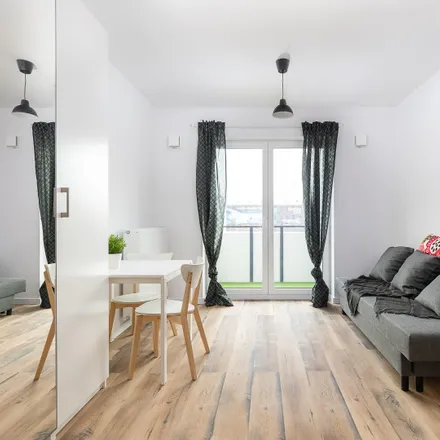 Rent this studio apartment on Diagnostyka in Aleja Prymasa Tysiąclecia 79A, 01-242 Warsaw