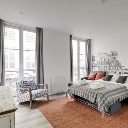 Rent this 1 bed apartment on Direction Régionale des Finances Publiques d'Île-de-France et de Paris - Site Notre-Dame des Victoires in Rue Notre-Dame-des-Victoires, 75002 Paris