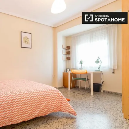 Rent this 6 bed room on Carrer de Yecla in 46021 Valencia, Spain