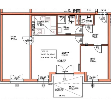 Rent this 3 bed apartment on Gemeinde Korneuburg in 3, AT