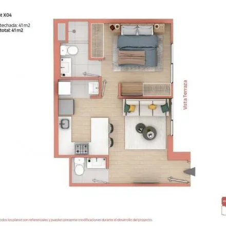 Buy this 1 bed apartment on Institución educativa inicial San Antonio De Padua in Jirón Huáscar 2145, Jesús María