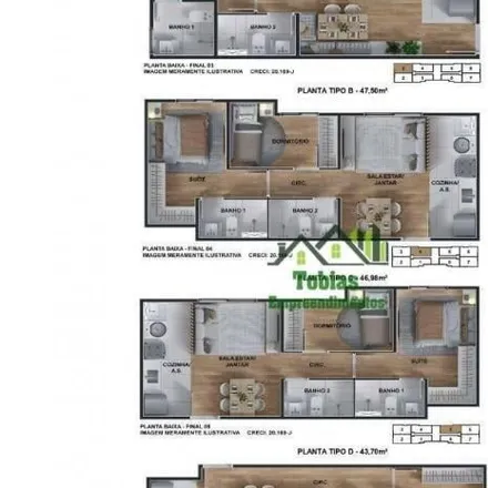 Buy this 2 bed apartment on Estrada Fazenda Viaduto in Sítio Suíço, Suzano - SP