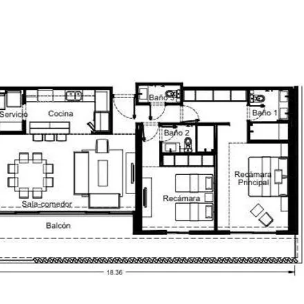 Rent this 2 bed apartment on Calle Libra 465 in Juan Manuel Vallarta, 45049 Zapopan