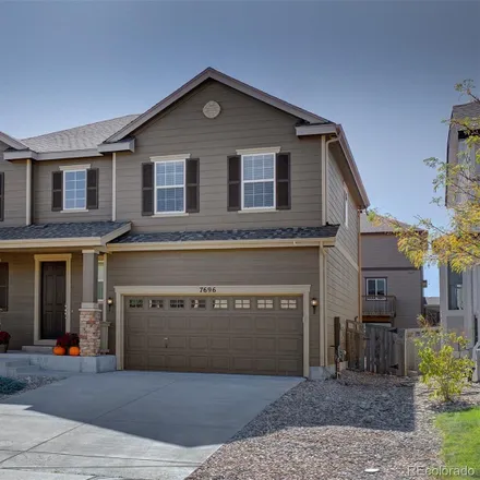 Buy this 4 bed house on 7696 Blue Water Lane in Castle Rock, CO 80108