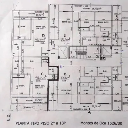 Buy this 2 bed apartment on Avenida Manuel A. Montes de Oca 1560 in Barracas, 1271 Buenos Aires