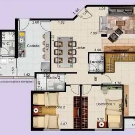 Buy this 3 bed apartment on Estrada Lavorato in Jardim Santa Barbara, Embu das Artes - SP