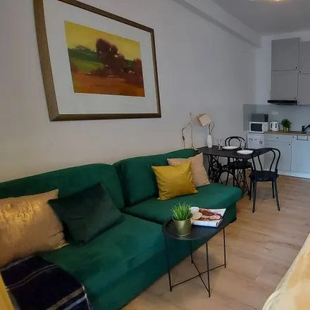 Rent this studio apartment on Elizy Orzeszkowej 14 in 02-374 Warsaw, Poland