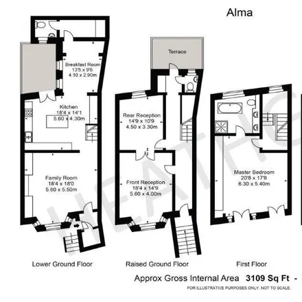 Image 6 - 18 Alma Square, London, NW8 9QA, United Kingdom - House for rent