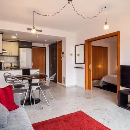 Rent this 1 bed apartment on Avinguda de les Corts Valencianes in 46015 Valencia, Spain