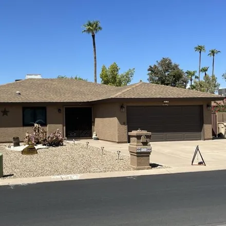 Rent this 3 bed house on 9714 East Cochise Place in Sun Lakes, AZ 85248