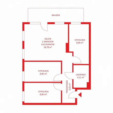 Image 3 - Fordońska / Sochaczewska, Fordońska, 85-767 Bydgoszcz, Poland - Apartment for sale