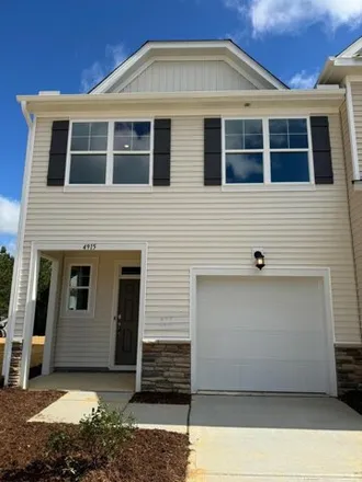Rent this 3 bed townhouse on Arkose Drive in Raleigh, NC 27620