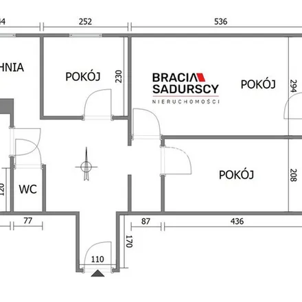 Rent this 3 bed apartment on Facimiech 14 in 30-667 Krakow, Poland
