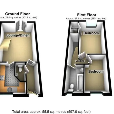 Image 8 - Ffordd Rowland, Buckley, CH7 3DD, United Kingdom - Townhouse for rent