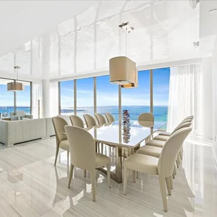 Buy this 5 bed condo on The Estates at Acqualina - South Tower in 17901 Collins Avenue, Sunny Isles Beach