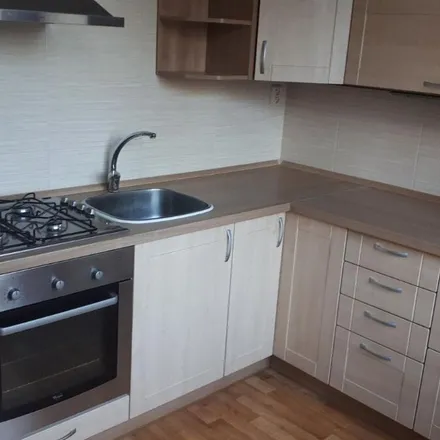 Rent this 2 bed apartment on Kruhová fontána - zlatá in Karlovo nám., 674 01 Třebíč