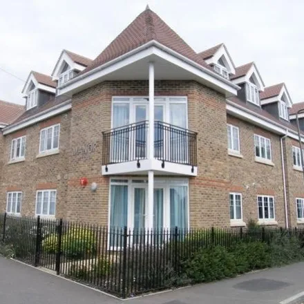 Rent this 1 bed townhouse on Thorpe Road in Egham Hythe, TW18 3HN