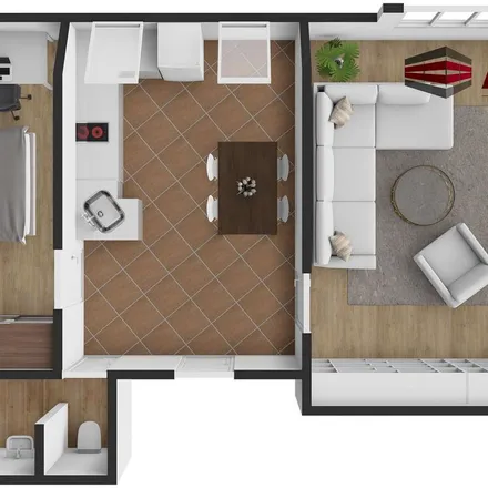 Rent this 3 bed apartment on Na Nábřeží 561/7 in 746 01 Opava, Czechia
