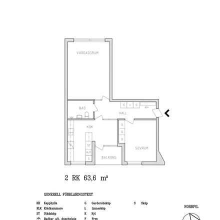 Rent this 2 bed apartment on Sjunde Tvärgatan in 802 84 Gävle, Sweden