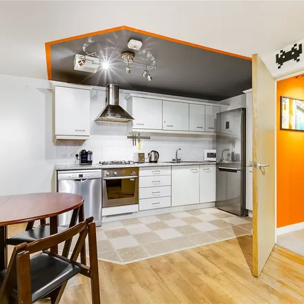 Rent this 1 bed apartment on Dallington Square in 28-31 Dallington Street, London