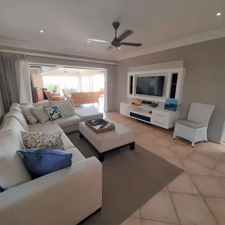 Rent this 4 bed townhouse on William Campbell Drive in La Lucia, Umhlanga Rocks