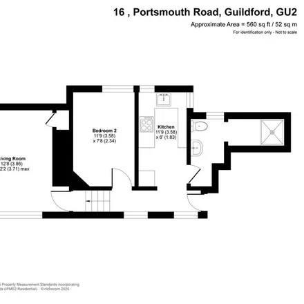 Image 9 - Bury Street, Guildford, GU2 4BW, United Kingdom - Apartment for rent