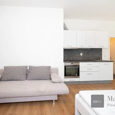 Rent this 1 bed apartment on Silurská 1009/12 in 152 00 Prague, Czechia