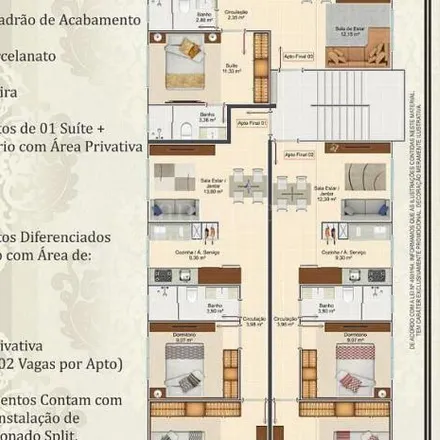Buy this 2 bed apartment on Rua Eucalipto in Tabuleiro, Camboriú - SC