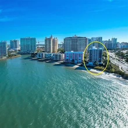 Rent this 2 bed condo on Sunset Towers in 11 Sunset Drive, Sarasota