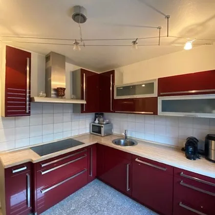 Rent this 1 bed apartment on Alzeyer Straße 16 in 65934 Frankfurt, Germany