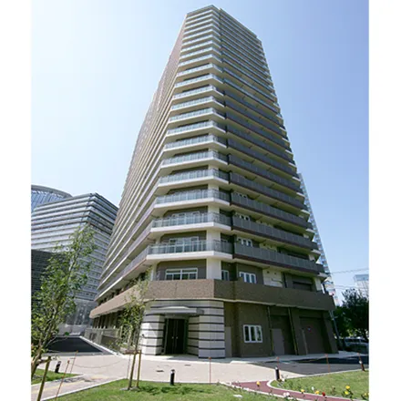 Rent this 1 bed apartment on unnamed road in Toyosu 1-chome, Koto