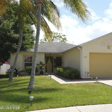 Buy this 3 bed house on 417 High Point Court in Melbourne, FL 32901