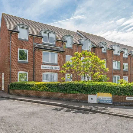 Rent this 1 bed apartment on Homesearle House in Ryecroft Gardens, Goring-by-Sea