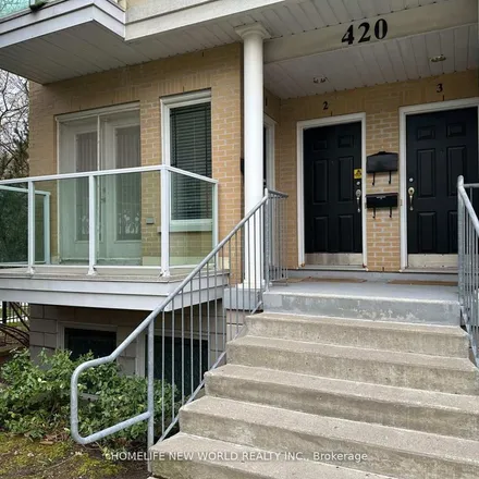 Rent this 2 bed townhouse on 422 Kenneth Avenue in Toronto, ON M2N 4V9