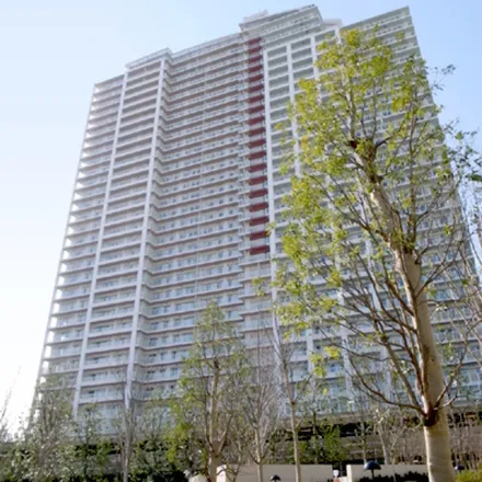 Rent this 2 bed apartment on アーバンドック ららぽーと豊洲 駐輪場E in Harumi-dori Avenue, Toyosu 2-chome
