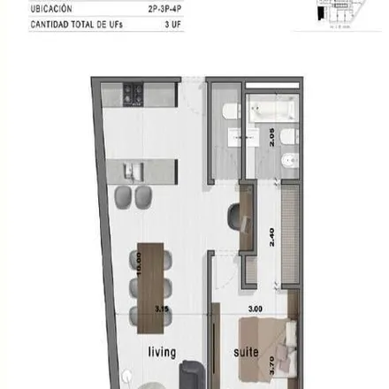 Buy this 1 bed apartment on Humboldt 1667 in Palermo, C1414 CTP Buenos Aires