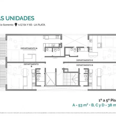 Buy this studio apartment on INIFTA - UNLP in Calle 64, Partido de La Plata