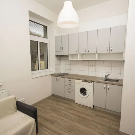 Rent this 1 bed apartment on Ženské domovy in Ostrovského, 151 34 Prague