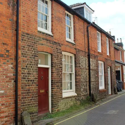 Rent this 2 bed townhouse on Canon Street in Winchester, SO23 9JB