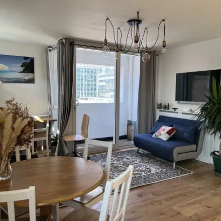 Rent this 2 bed apartment on Petticoat Tower in Middlesex Street, Spitalfields