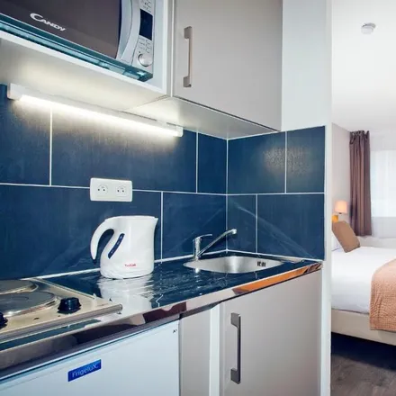 Rent this 1 bed apartment on Séjours & Affaires Pantin Charles de Gaulle in Avenue Jean Lolive, 93500 Pantin