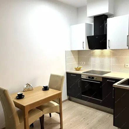 Rent this 1 bed apartment on A épület in Budapest, Garda utca 4