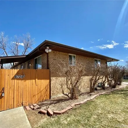 Rent this 2 bed condo on 6726 Yarrow Street in Arvada, CO 80004