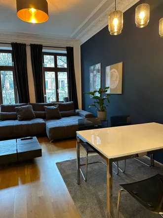 Rent this 3 bed apartment on Waldstraße 66 in 04105 Leipzig, Germany