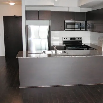 Rent this 1 bed apartment on Union Burger in 4188 Living Arts Drive, Mississauga