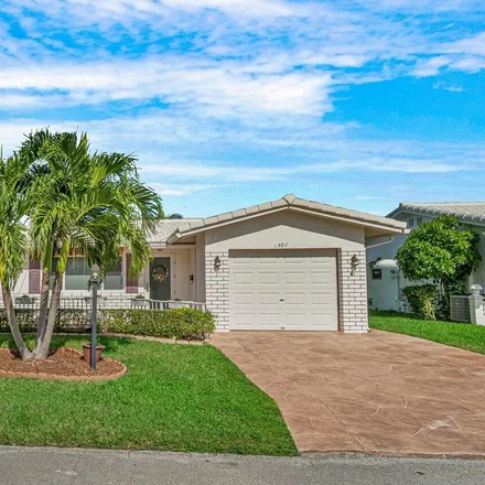 Buy this 2 bed house on 1507 Alfred Drive in Boynton Beach, FL 33426