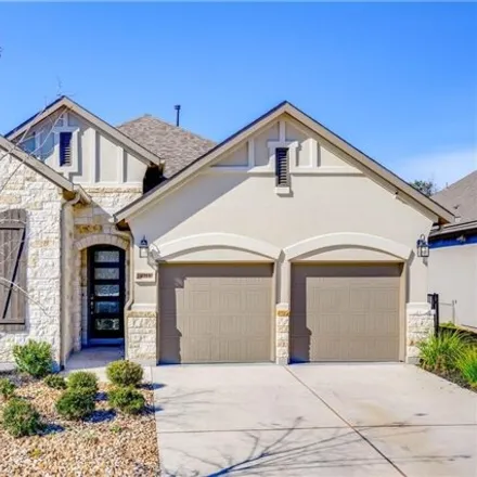 Rent this 4 bed house on 4213 Vespa Cv in Leander, Texas