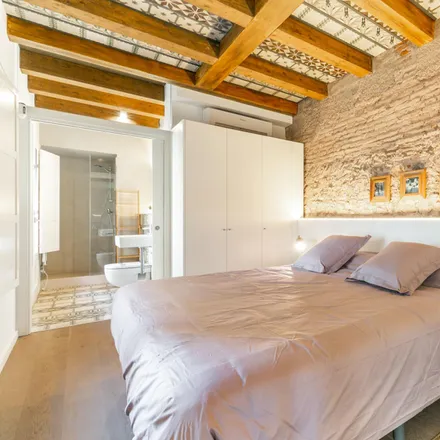Rent this 1 bed apartment on Carrer de Sant Sever in 10, 08002 Barcelona