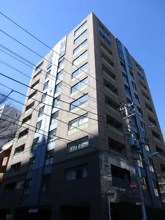 Rent this 2 bed apartment on Kyobashi Public Library in Tsukuda Ohashi-dori, Tsukiji